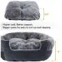 GASUR Small Dog Bed & Cat Beds, Round Pet Beds for Indoor Cats, Detachable Machine Washable Soft & Plush Calming Dog Bed, Self Warming & Cooling Kitten Puppy Bed