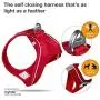 Curli Magnetic Vest Harness Air-Mesh Dog Harness Pet Vest No-Pull Step-in Light Harness