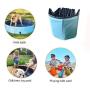 TOTTPED Portable Bathtub Dog Bathing Pool-cCollapsible Pet Swimming Pool-Bathtub Round Pool-with Bath Brush