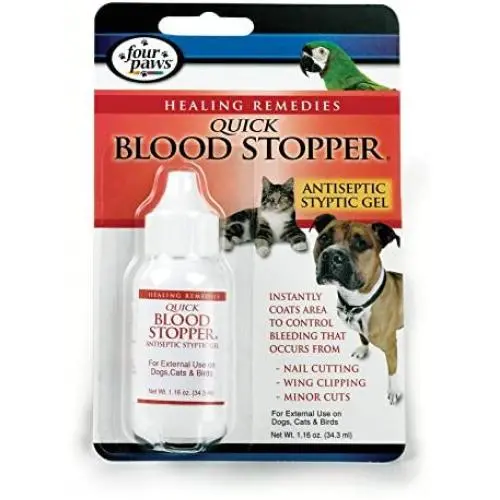 Four Paws Pet Quick Blood Stopper Gel, 1.16 oz Four Paws Pet Quick Blood Stopper Gel, 1.16 oz