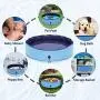 AIIYME Dog Pool, Pet Pool Dog Swimming Pool Portable PVC Leakproof Collapsible Bathing Tub Kiddie Pools with 4 Repair Patches and Pet Brush for Small Dogs Cats and Kids(32X8inches/80X20cm) AIIYME Dog Pool, Pet Pool Dog Swimming Pool Portable PVC Leakproof Collapsible Bathing Tub Kiddie Pools with 4 Repair Patches and Pet Brush for Small Dogs Cats and Kids(32X8inches/80X20cm)