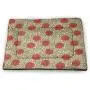 DayDayFun Rose Cute Pattern Pet Mat Flourishing Pink Roses with Tender Spring Summer Soulful Blossoms Bridal Waterproof and Warm Pet Mattress Pale Pink Green Bluegrey DayDayFun Rose Cute Pattern Pet Mat Flourishing Pink Roses with Tender Spring Summer Soulful Blossoms Bridal Waterproof and Warm Pet Mattress Pale Pink Green Bluegrey