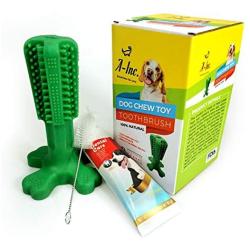 A-Inc. Dog Toothbrush Bite & Chew Stick for Oral Hygiene