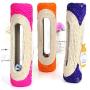 N/ hfjeigbeujfg Squeak Toys,Molar Chew Play Toy Dog Cats Puppy Pet Cat Scratching Post 3 Rolling Ball Sisal Tunnel Training Interactive Toy - Random Color