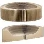 Alfie Pet - Yael Cat Scratcher Cardboard, Collapsible Cat Scratcher Lounge Bed with High Density Recycled Corrugated Kitty Scratching Pad Cats Turbo Toys Alfie Pet - Yael Cat Scratcher Cardboard, Collapsible Cat Scratcher Lounge Bed with High Density Recycled Corrugated Kitty Scratching Pad Cats Turbo Toys