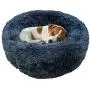 Pasking Plush Round Pet Bed for Medium Dogs Cats, Faux Fur Dog Beds Washable Cat Calming Bed Donut Cuddler Self Warming Indoor Grey Pasking Plush Round Pet Bed for Medium Dogs Cats, Faux Fur Dog Beds Washable Cat Calming Bed Donut Cuddler Self Warming Indoor Grey