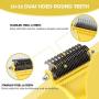 ARELLA Dog Dematting Tool 2 Sided Undercoat Rake for Dogs & Cats with Long Curly Silky Coats Gently Removing Mats Knots Tangles PDC01Y