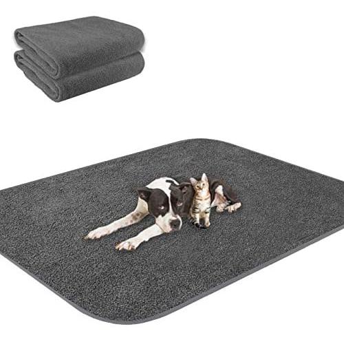 Washable Pee Pad for Dogs,2 Pack XL Reusable 36'' x 42'' Puppy Pee Pad, Non-Slip Puppy Pee Pads with Waterproof, Quick Dry,Dog Whelping Pads for Training,Cut to Fit Indoor and Outdoor Use