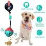 Upgrade Suction Cup Dog Chewing Toy, Dog Chew Toys for Aggressive Chewers, Dog Rope Ball Toys with Suction Cup for Puppies Large Dogs, Teeth Cleaning Interactive Pet Tug Toy for Boredom