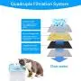 Aihotim Cat Water Fountain Filters, 4 Packs Replacement Carbon Filters, Fountain Filter Quadruple Action Automatic for Dogs, Cats, Multiple Pets
