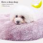 Vivaglory Super Cozy & Warm Donut Pet Bed+Dog Bowls