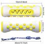 AmazeFan Extremely Bite Resistant Natural Rubber Dog Toothbrush Toys Dog Teeth Cleaning Chew Toys for Chewing/Teeth Cleaning (Suitable for Small Medium Large Dogs)