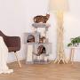 Dibea Cat Scratching Post Climbing Tree Height 80 cm
