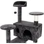 JJW Cat Tree Tower with Sisal Scratching Posts Condos,Hammock Plush Perches,Cat Activity Centres Kittens Furniture Play House JJW Cat Tree Tower with Sisal Scratching Posts Condos,Hammock Plush Perches,Cat Activity Centres Kittens Furniture Play House