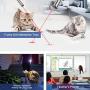 2 Pack Indoor Kitten Toys USB Charge Interactive Cat Toys for Pets Exercise