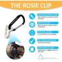 Andaconna LLC The Rosie Clip: Pet Seat Belt - Seat Belt Connector - Pet Travel Support Device - Pet Accessories