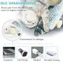 Electric Flopping Fish Cat Toy, USB Rechargeable Realistic Moving Fish Funny Interactive Toy Simulation Fish for Pet Cat Kitten Chewing Kicking Perfect for Having Fun Exerciser Playing