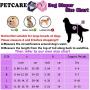 PETCARE 2 Pcs Dog Diapers Female Physiological Pants Pet Reusable Washable Dog Period Diapers Cute Cotton Dog Underwear with Pink/Blue Bows for Cat Puppy Small Dogs