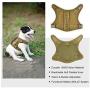 SALFSE Tactical Dog Training Harness Outdoor Working Vest Adjustable Military MOLLE Dog Vest Harness with Rubber Handle