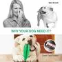 Dog Chew Toys, Dog Teeth Cleaning Toys, Dog Toothbrush Chew Toys, Natural Rubber Dental Toothbrush Toys, Puppy Brushing Stick Dental Oral Care for Pet, Toothbrush for Dog Puppies (Green)