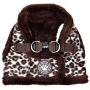 Puppia Leonard Harness B, X-Large, Brown