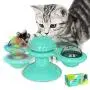 Colorful gourd Windmill cat Toy with cat Turntable Interactive pet Toy Built in LED Ball Rotating cat Toothbrush Turntable Massage scratchingtickle chew Toy Suction Cup Base Colorful gourd Windmill cat Toy with cat Turntable Interactive pet Toy Built in LED Ball Rotating cat Toothbrush Turntable Massage scratchingtickle chew Toy Suction Cup Base