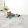 AMZNOVA Cat Scratcher Cardboard Scratching Pads Scratch Lounge Sofa Bed, Baby Blue AMZNOVA Cat Scratcher Cardboard Scratching Pads Scratch Lounge Sofa Bed, Baby Blue