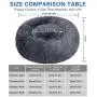 TAMOWA Dog Bed Cat Bed Comfortable Donut Cuddler Round Dog Bed for Small Medium Dogs Ultra Soft Calming Dog Bed, Self Warming, Improved Sleeping, Anti-Slip Base (Size 20''/24''/28''/31'') TAMOWA Dog Bed Cat Bed Comfortable Donut Cuddler Round Dog Bed for Small Medium Dogs Ultra Soft Calming Dog Bed, Self Warming, Improved Sleeping, Anti-Slip Base (Size 20''/24''/28''/31'')