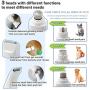 Buzhan Dog Nail Grinder, 5 in 1 Professional Pet Nail Grinder for Small Medium Large Dogs & Cats, Paw Nail File, Dremel Pet Nail Trimmer