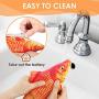 Electric Floppy Fish Cat Toy,Dancing Realistic Flopping Fish Cat Interactive Kicker Fish Toy,Wiggle Fish Catnip Toys for Cats, Motion Kitten Toy,USB Charged (2PCS)