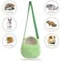 Yosoo 1 PCS Portable White Mesh African Hedgehog Hamster Breathable Pet dog Carrier Bags Handbags Puppy Cat Travel Backpack (M, White Mesh - Green) Yosoo 1 PCS Portable White Mesh African Hedgehog Hamster Breathable Pet dog Carrier Bags Handbags Puppy Cat Travel Backpack (M, White Mesh - Green)