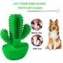 Dog Chew Toothbrush Teeth Cleaning Toys Natural Rubber Puppy Brushing Stick Dental Oral Care for Small Medium Dogs Pet