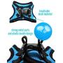 Petopt Comfort Dog Harness Vest,Soft Double Padded Vest for Dog and Cat