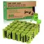 ECO-CLEAN Poop Bags, 36 Rolls/540 Dog Poop Bags with Dispenser, Dog Waste Bags, Unscented, Leak-Proof, Easy Tear-Off