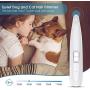 DELOMO Paw Clippers for Dogs, 2-Speed Mode Professional Cordless Dog Paw Trimmer for Trimming Pet Hair Around Paws, Eyes, Ears, Face, Rump, Low Noise