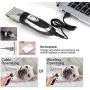 Dog Clippers Low Noise Rechargeable Pet Clippers Electric with Comb Guides Scissors Nail Kits for Dogs Cats & Other