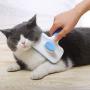 Atlamia Self Cleaning Slicker Brush,Dog Brush & Cat Brush with Massage Particles, Removes Loose Hair & Tangles,Skin Friendly & Promote Circulation