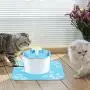 OriGlam 1.6L Pet Fountain Cat Water Dispenser, Automatic Electric Pet Drinking Water Fountain, Cat Dog Water Drinking Dispenser, Super Quiet Healthy and Hygienic Water Bowl, Health Caring for Cats Dog OriGlam 1.6L Pet Fountain Cat Water Dispenser, Automatic Electric Pet Drinking Water Fountain, Cat Dog Water Drinking Dispenser, Super Quiet Healthy and Hygienic Water Bowl, Health Caring for Cats Dog