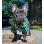 Parisian Pet Hawaiian Dog Clothes - Hibiscus Print Dress/Tropical Shirt - Dog Luau Costume for Male and Female Dogs - Perfect Summer Dress for Pets