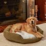 South Pine Porch Maddie Donut Dog Bed with Removable Center Pillow