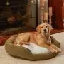 South Pine Porch Maddie Donut Dog Bed with Removable Center Pillow