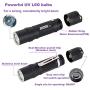 Blacklight UV Flashlight with 3 Watts UV LED,Black Filter Lens,Portable Waterproof Small Uv Light for UV Glue Curing, Pet Urine Detector Light, Leak Detector,Powered by AA (395nm)