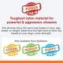 Nylabone Power Chew Curvy Dental Chew Toy for Dogs Peanut Butter Flavor Giant - Up to 50 lbs. Nylabone Power Chew Curvy Dental Chew Toy for Dogs Peanut Butter Flavor Giant - Up to 50 lbs.