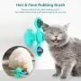 HANDSONIC Cat Toys, Interactive Cat Toy with Suction Cup Portable, Windmill Cat Toys for Indoor Cats