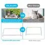 ZALALOVA Cat Window Perch, Cat Hammock Window Seat w/Free Fleece Blanket 2021 Latest Screw Suction Cups Extra Large Sturdy Cat Bed Cat Resting Seat Holds Two Large Cats