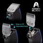 Furzone Detachable Blade - Size 5F Blade 1/4'', Made of Extra Durable Japanese Steel, Compatible with Most Andis, Oster, Wahl A5 Clippers