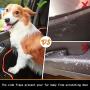 HANSPROU Dog Back Seat Cover, 100% Waterproof Scratchproof Hammock for Dogs Backseat Protection Against Dirt and Pet Fur Durable Pets Seat Covers with Storage Pocket for Cars & SUVs