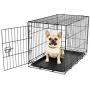 Carlson Pet Products Secure and Foldable Single Door Metal Dog Crate
