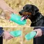Kalimdor Dog Water Bottle, 12oz Leak Proof Portable Puppy Water Dispenser with Drinking Feeder for Pets Outdoor Walking, Hiking, Travel, BPA Free Food Grade Plastic Kalimdor Dog Water Bottle, 12oz Leak Proof Portable Puppy Water Dispenser with Drinking Feeder for Pets Outdoor Walking, Hiking, Travel, BPA Free Food Grade Plastic