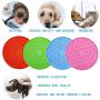 MayPaw Dog Slow Lick Pad, Slow Feeder Dog Mat Food Pad with Super Suction to Wall Pet Lick Mat for Pet Bathing, Grooming, and Dog Train